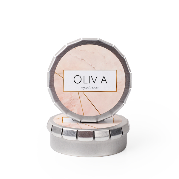 Marble Geo Gold - Text Only