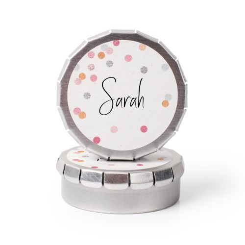 Bonbon-Dosen grau - 24 Stk. Bonbon-Dosen grau - 24 Stk.