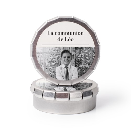 Boîtes "clic clac" argentées (Lot de 24)