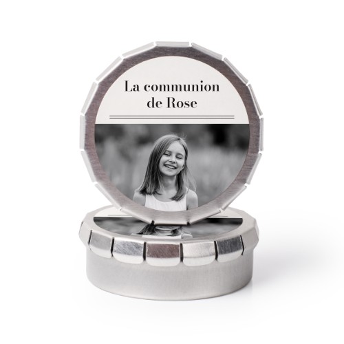 Boßtes "clic clac" argentées (Lot de 24) Boßtes "clic clac" argentées (Lot de 24)