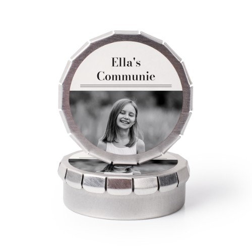 Snoepdoosjes Grijs (set van 24)