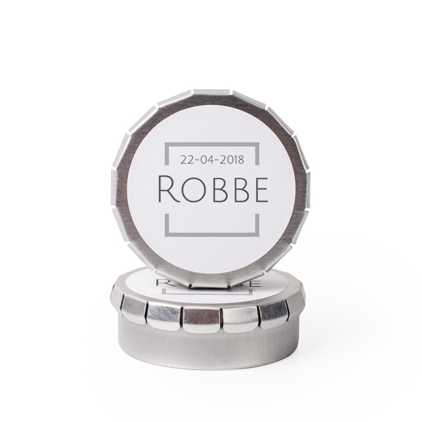 Text On Colored Frame Square