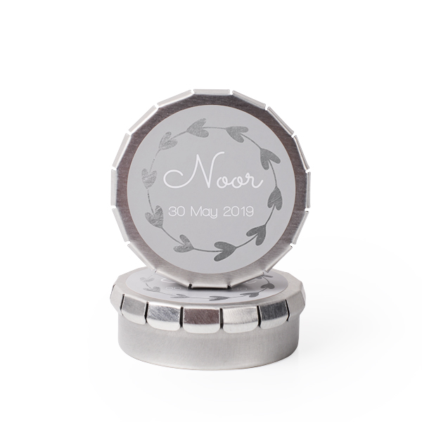 Candy Boxes Grey  - set of 24