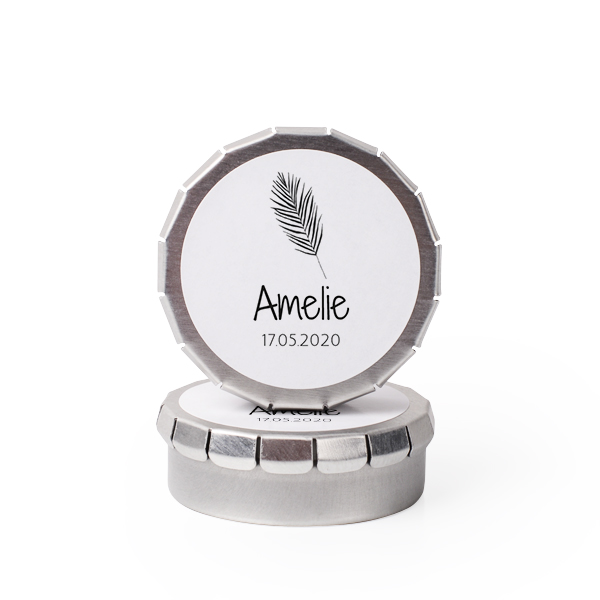 Snoepdoosjes Grijs (Set van 24)