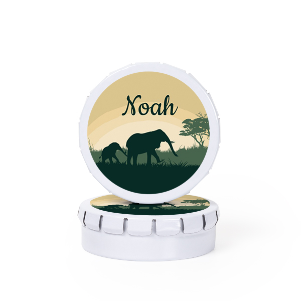 Boîtes "clic clac" blanches (Lot de 24)