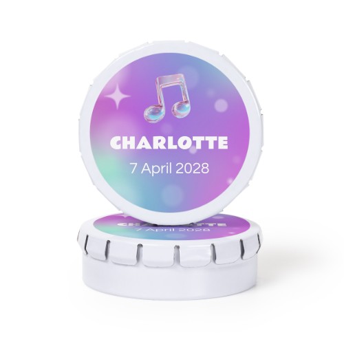 Holographic Music Notes Holographic Music Notes