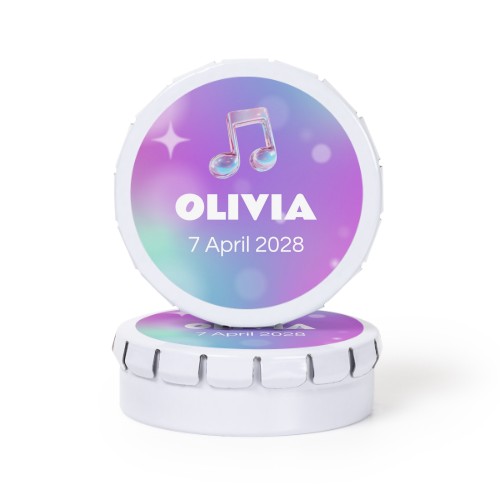 Holographic Music Notes Holographic Music Notes