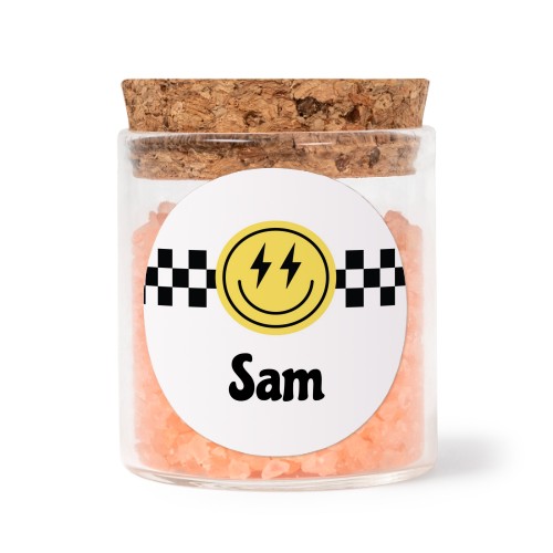 Lightning Smiley - Text only