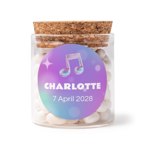 Holographic Music Notes