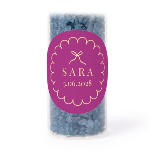 Classy Scallop Bow - Text Only Classy Scallop Bow - Text Only