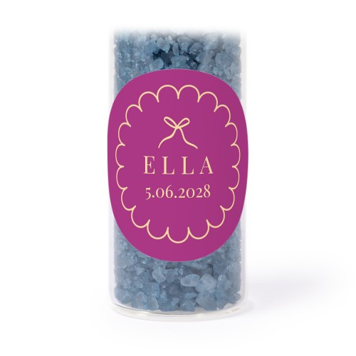 Classy Scallop Bow - Text Only