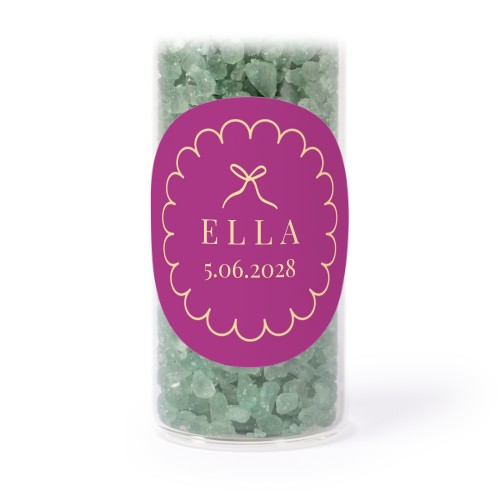 Classy Scallop Bow - Text Only Classy Scallop Bow - Text Only