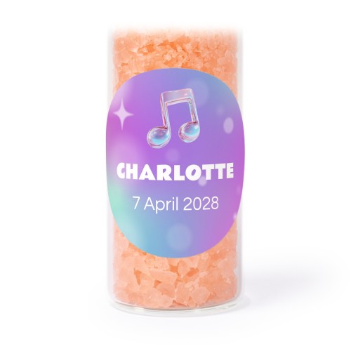 Holographic Music Notes