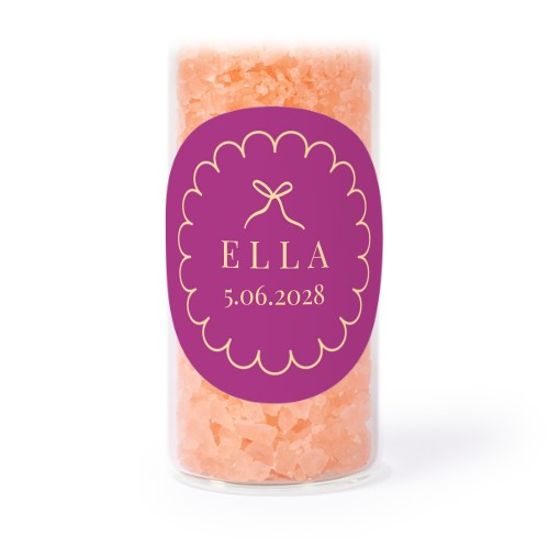 Classy Scallop Bow - Text Only Classy Scallop Bow - Text Only