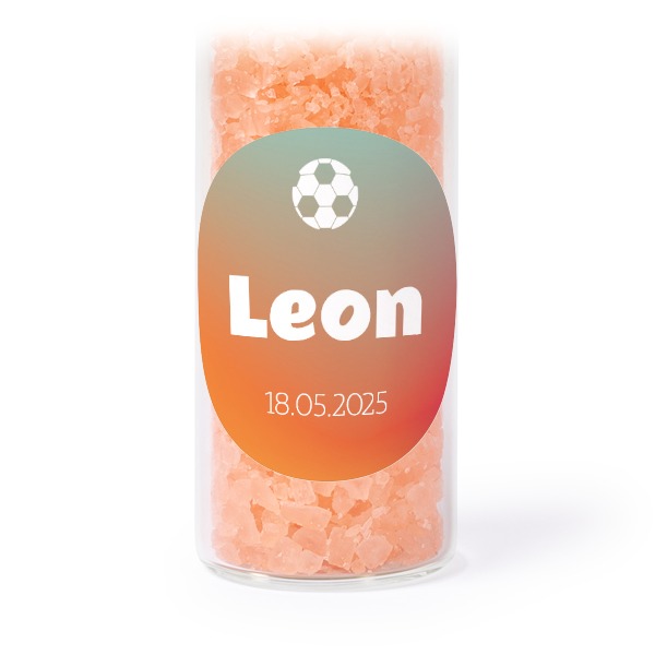 Colour Block Football - Text Only