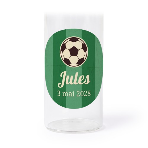 Terrain de football vintage - Texte Terrain de football vintage - Texte