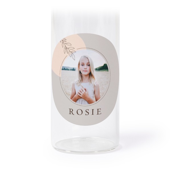 Bohemian Style with Circles and Leaves