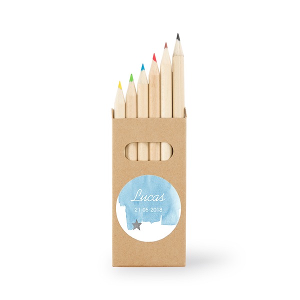 Doosjes met kleurpotloden - Set van 24