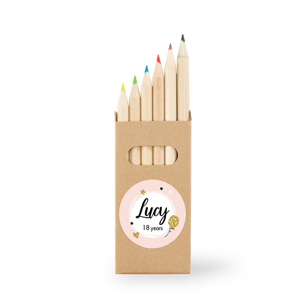 Set of 24 Coloured Pencils