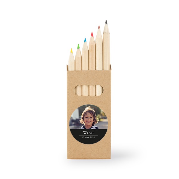 Doosjes met kleurpotloden - Set van 24