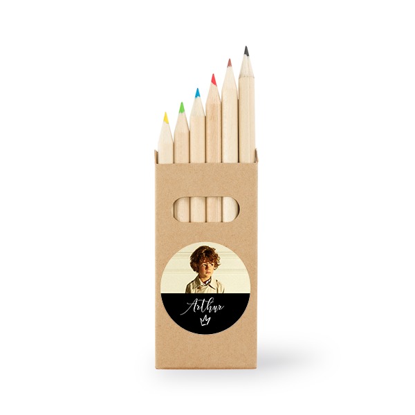 Boîtes de crayons de couleur (lot de 12)