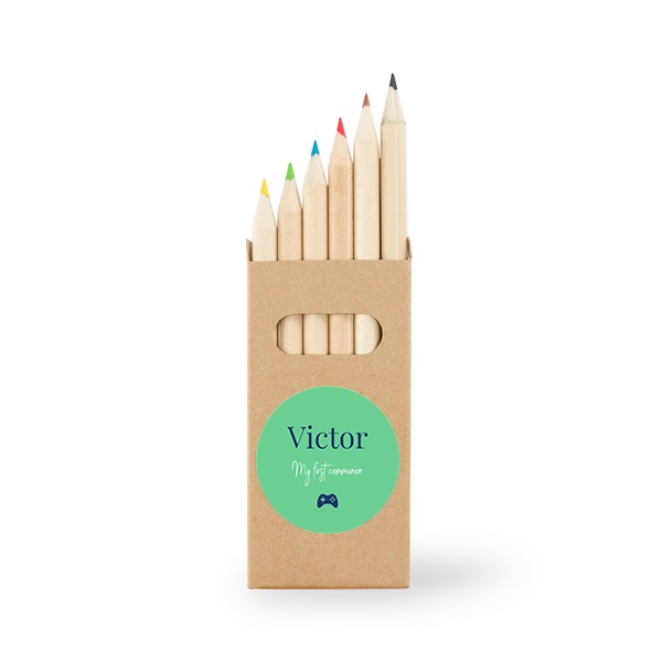 Boîtes de crayons de couleur (lot de 12) Boîtes de crayons de couleur (lot de 12)