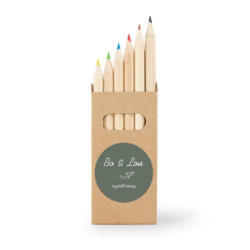 Boîtes de crayons de couleur (lot de 12) Boîtes de crayons de couleur (lot de 12)