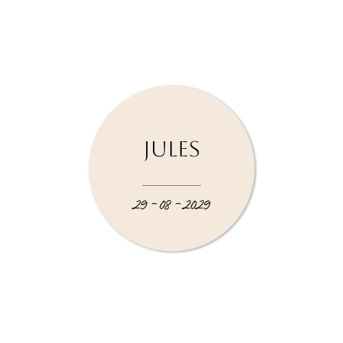 Distributeur de savon bois & sticker rond (lot de 12)