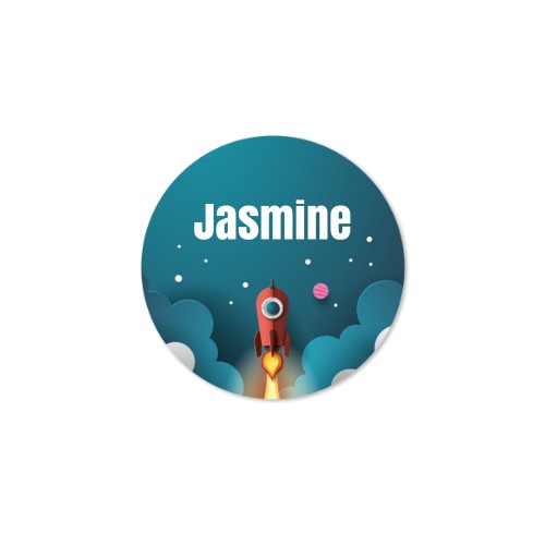 Mini Soap Dispenser Natural Round (Set of 12)