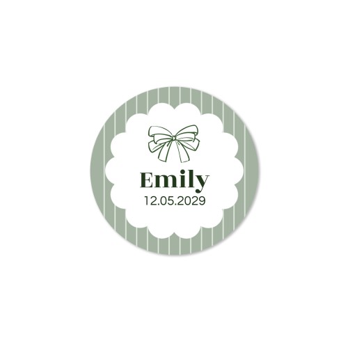 Distributeur de savon bois & sticker rond (lot de 12) Distributeur de savon bois & sticker rond (lot de 12)
