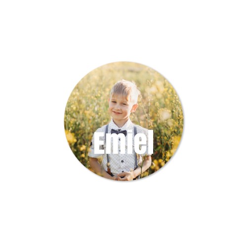 Bold Text Full Photo