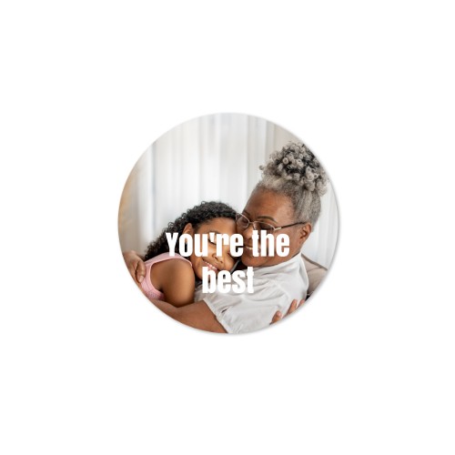 Bold Text Full Photo