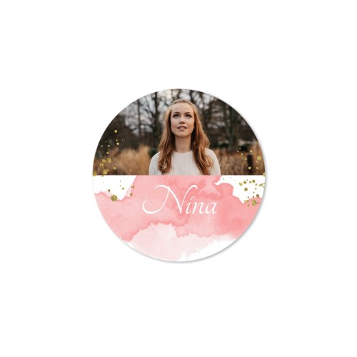 Watercolor Golden Circle