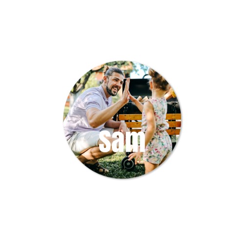 Bold Text Full Photo