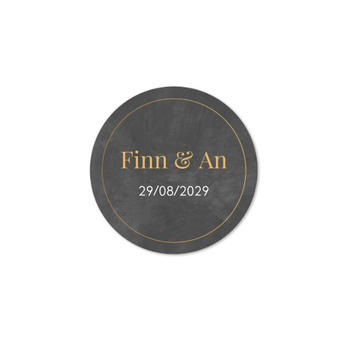 Paint Brush Gold - Text Only