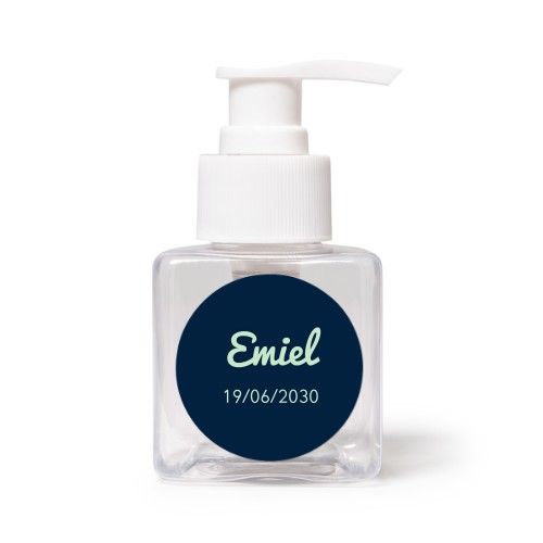 Såpepumpe Hvit Rund - 12 stk