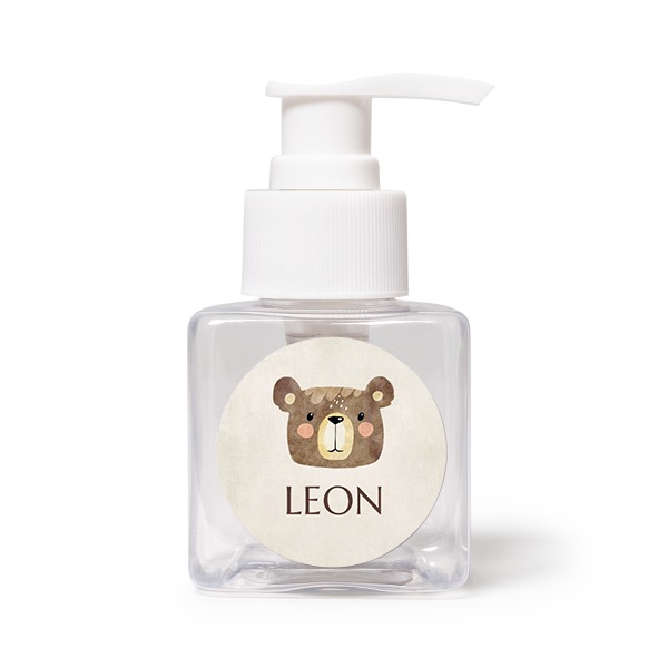Cute Bear Head - Text Only