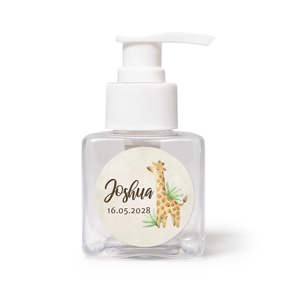 Jungle Giraffe - Text Only