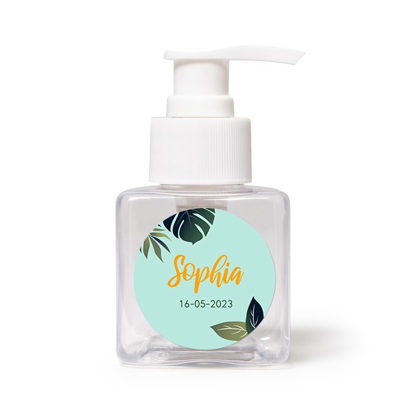 Tvålpump Vit Rund - 12 st