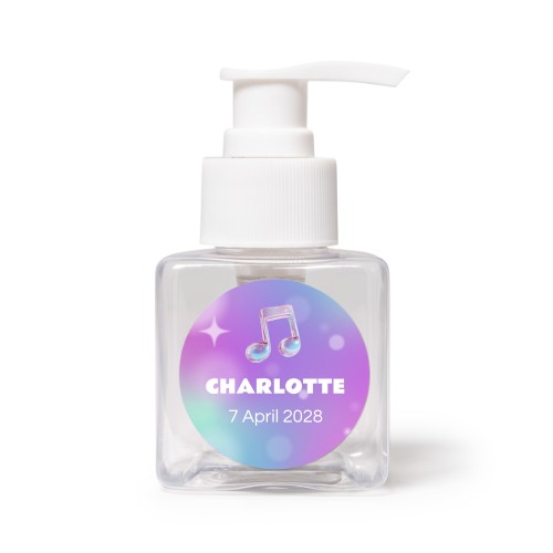 Holographic Music Notes