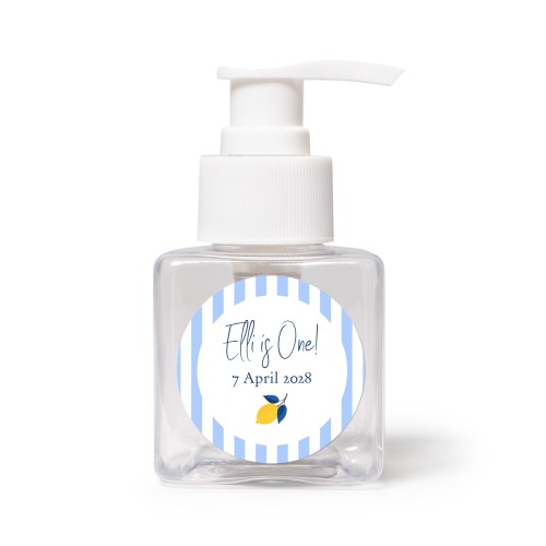 Mini Soap Dispenser White Round - set of 12