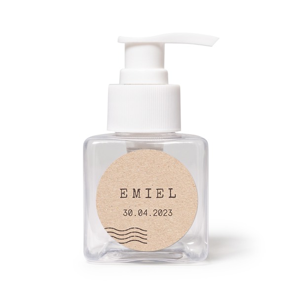 Sæbepumpe Hvid Rund - 12 stk