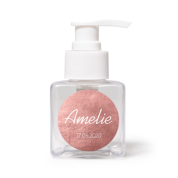 Seifenspender Weiss Rund - 12 Stk.