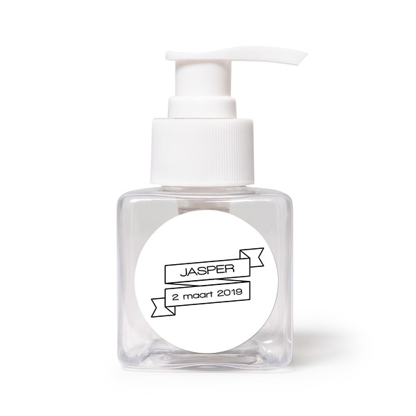 Distributeurs de savon Blanc Rond (lot de 12)