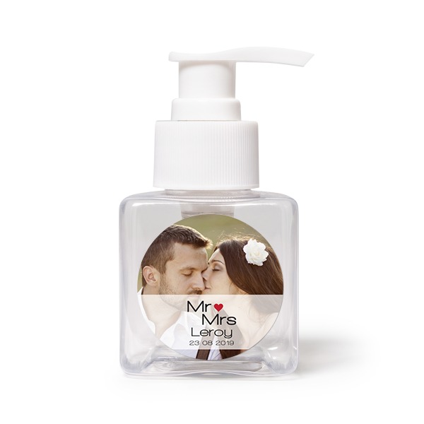 Seifenspender Weiss Rund - 12 Stk.