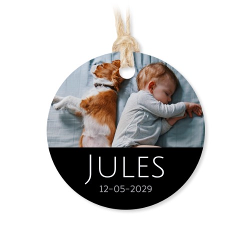 Kleine Baumwollbeutel mit rundem Etikett – 12er-Set