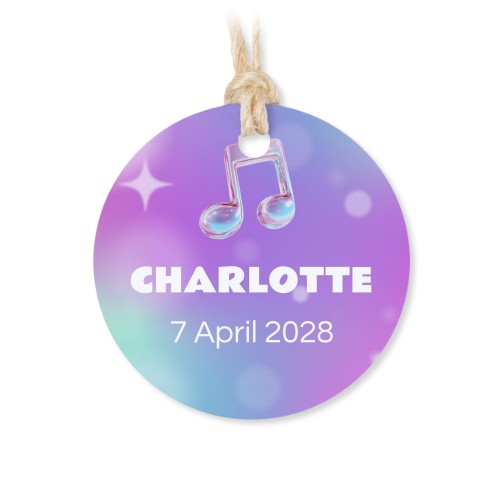 Holographic Music Notes Holographic Music Notes