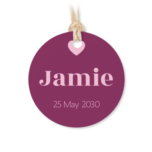 Colour Block Heart - Text Only Colour Block Heart - Text Only