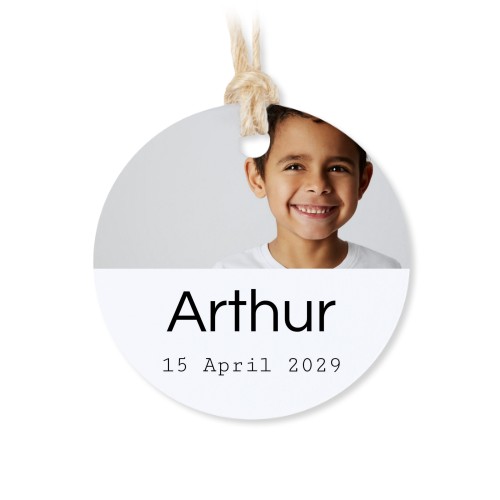 Sachets en coton avec étiquette ronde (lot de 12)