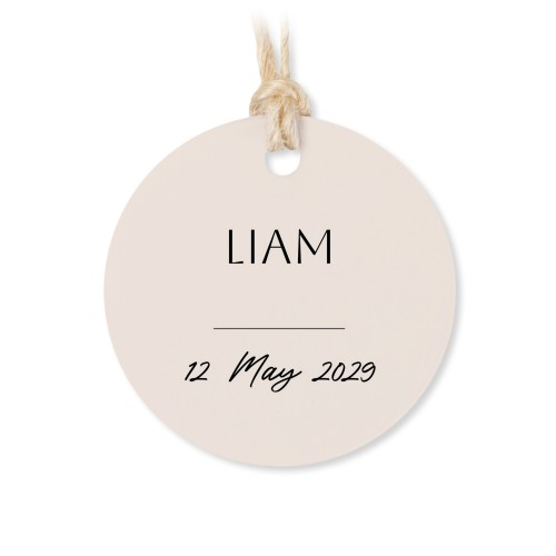 Small cotton bags with Round Label - set of 12 Small cotton bags with Round Label - set of 12